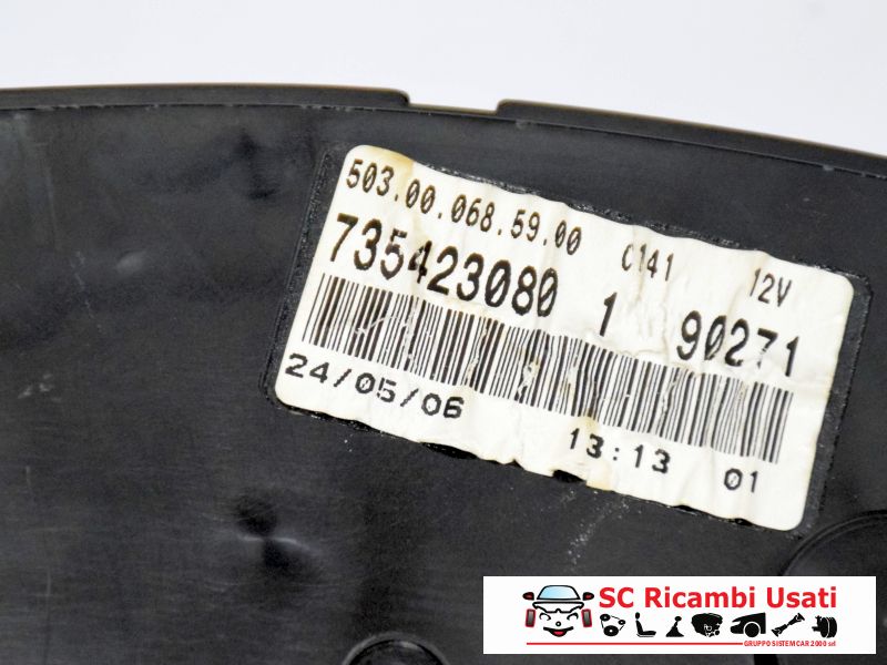 Quadro Strumenti Fiat Idea 1.3 Multijet 735423080 - 06758 Quadro Strumenti Fiat Idea 1.3 Multijet 735423080 - 06758