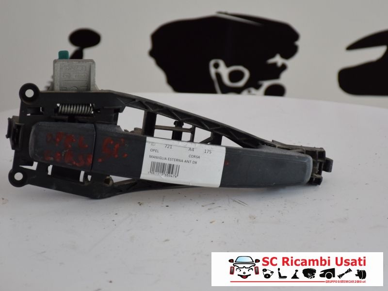 Maniglia Anteriore Destra Opel Corsa D - 00721 Maniglia Anteriore Destra Opel Corsa D - 00721