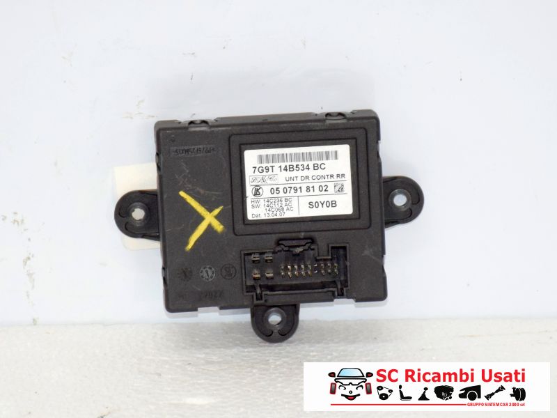 Centralina Porta Posteriore Destra Dx Ford S Max 7G9T14B534BC - 07342