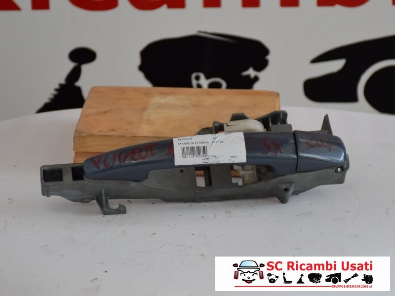 Maniglia Posteriore Sinistra Peugeot 407 - 00734 Maniglia Posteriore Sinistra Peugeot 407 - 00734