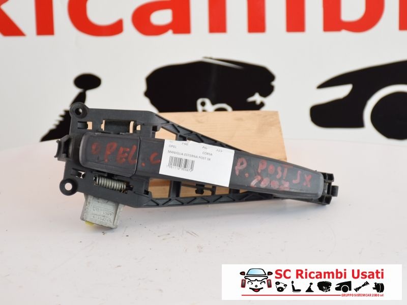 Maniglia Posteriore Sinistra Opel Corsa 6051LH - 00740