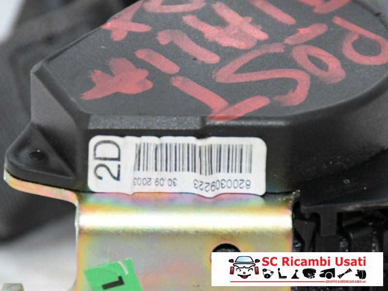 Cintura Di Sicurezza Posteriore Dx Renault Scenic 8200309223 - 07464 Cintura Di Sicurezza Posteriore Dx Renault Scenic 8200309223 - 07464