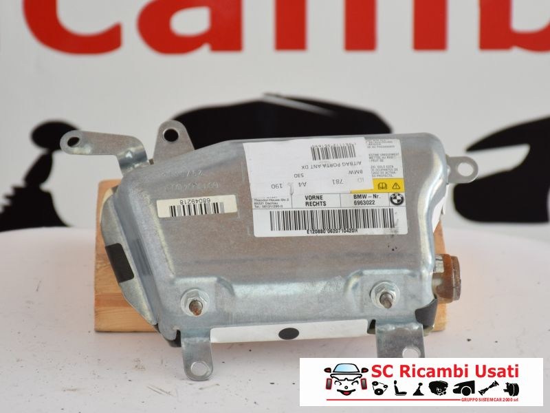 Airbag Porta Anteriore Dx Bmw Serie 5 2005 601190500c - 00781 Airbag Porta Anteriore Dx Bmw Serie 5 2005 601190500c - 00781