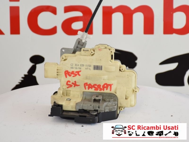 Serratura Posteriore Sinistra Vw Passat 3C4839015A - 00820 Serratura Posteriore Sinistra Vw Passat 3C4839015A - 00820