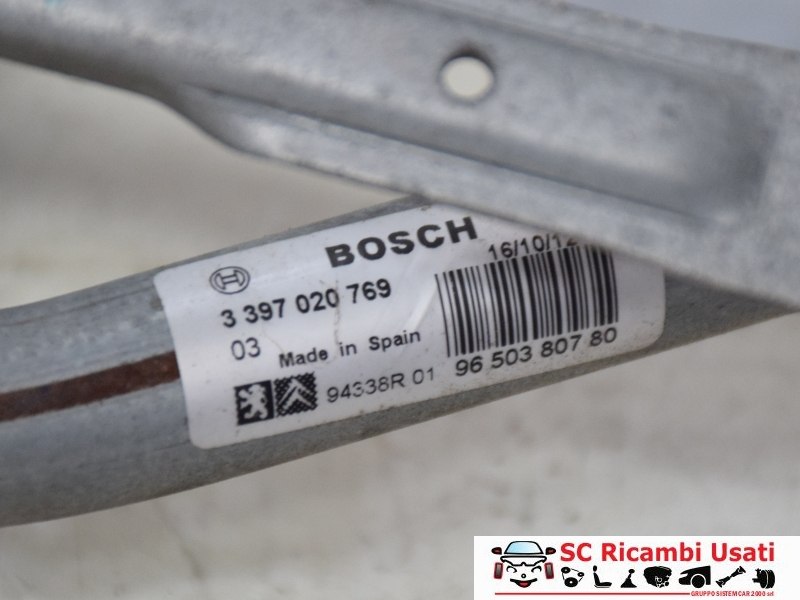 Tergicristallo Peugeot 207 9650380780 - 08875 Tergicristallo Peugeot 207 9650380780 - 08875