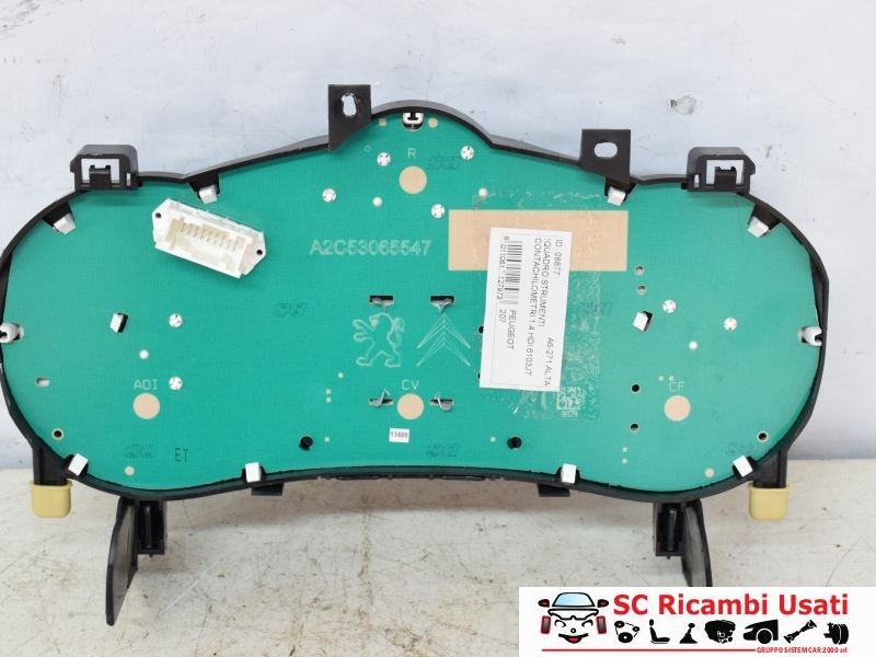 Quadro Strumenti Peugeot 207 1.4 Hdi 6103JT - 08877