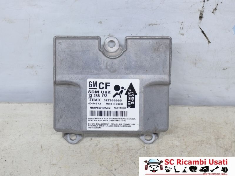 Centralina Airbag Opel Zafira B 13288173 - 08911 Centralina Airbag Opel Zafira B 13288173 - 08911