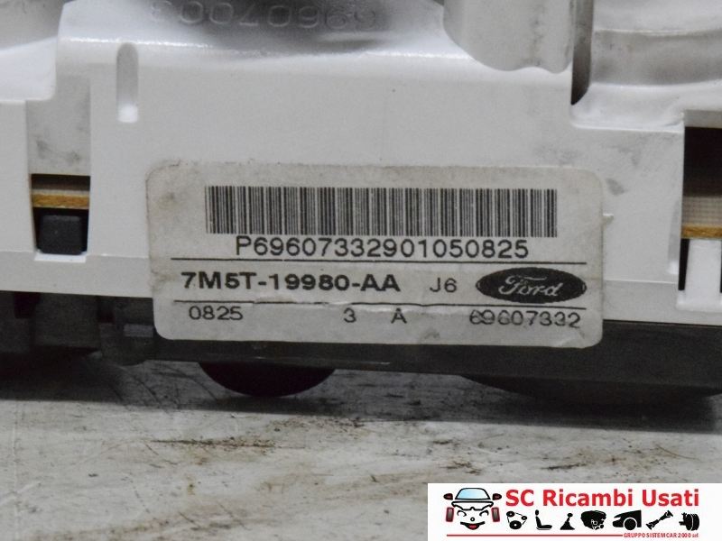 Gruppo Comandi Clima Ford C Max 7M5T19980AD - 09022 Gruppo Comandi Clima Ford C Max 7M5T19980AD - 09022