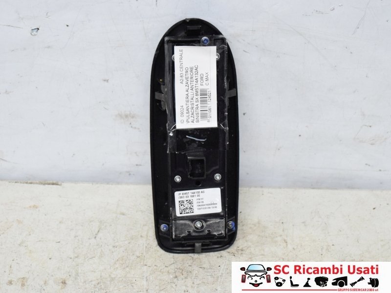 Pulsantiera Alzavetro Anteriore Sx Ford C Max 8M5T14A132AC - 09024