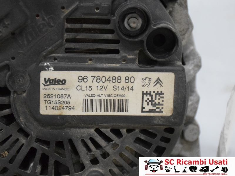 Alternatore 1.4 Hdi Peugeot 208 9678048880 - 09185