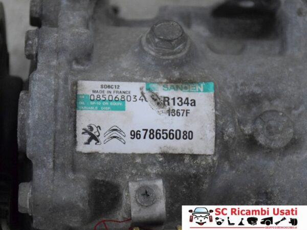 Compressore Clima Peugeot 208 1.4 Hdi 9822826880