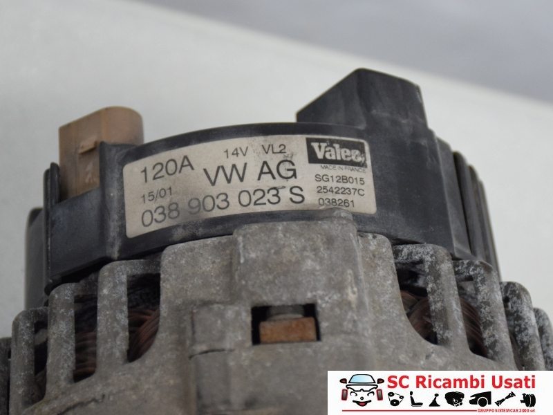 Alternatore Volkswagen Passat 1.9 Tdi 038903023S - 00922