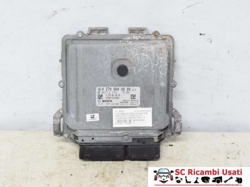 Centralina Motore Mercedes Classe A W176 1.6 Bz A2709000900 - 09325 Centralina Motore Mercedes Classe A W176 1.6 Bz A2709000900 - 09325
