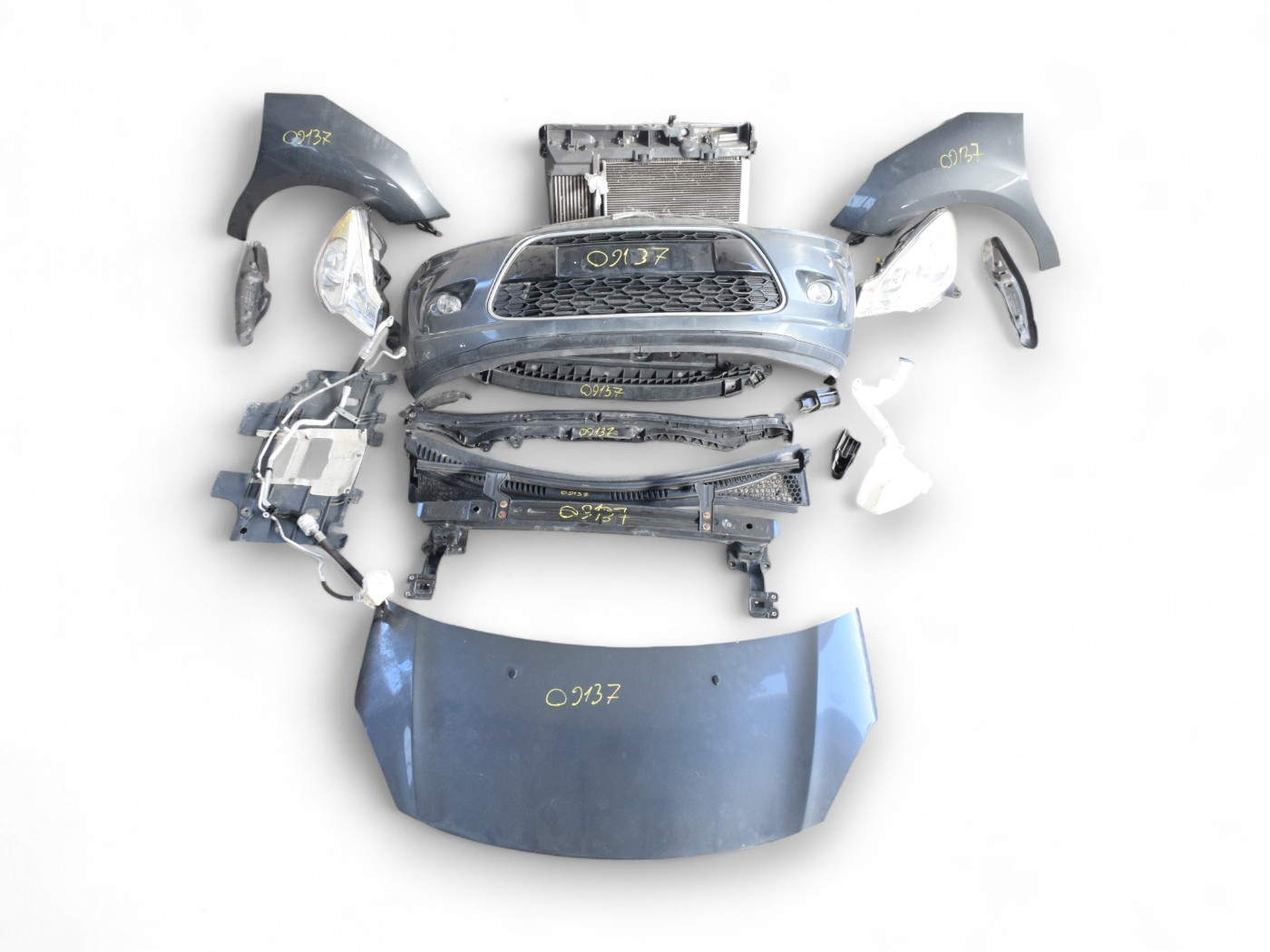 MUSATA COMPLETA + KIT RADIATORI CITROEN C3 2° Serie 1606930080 (05>10)