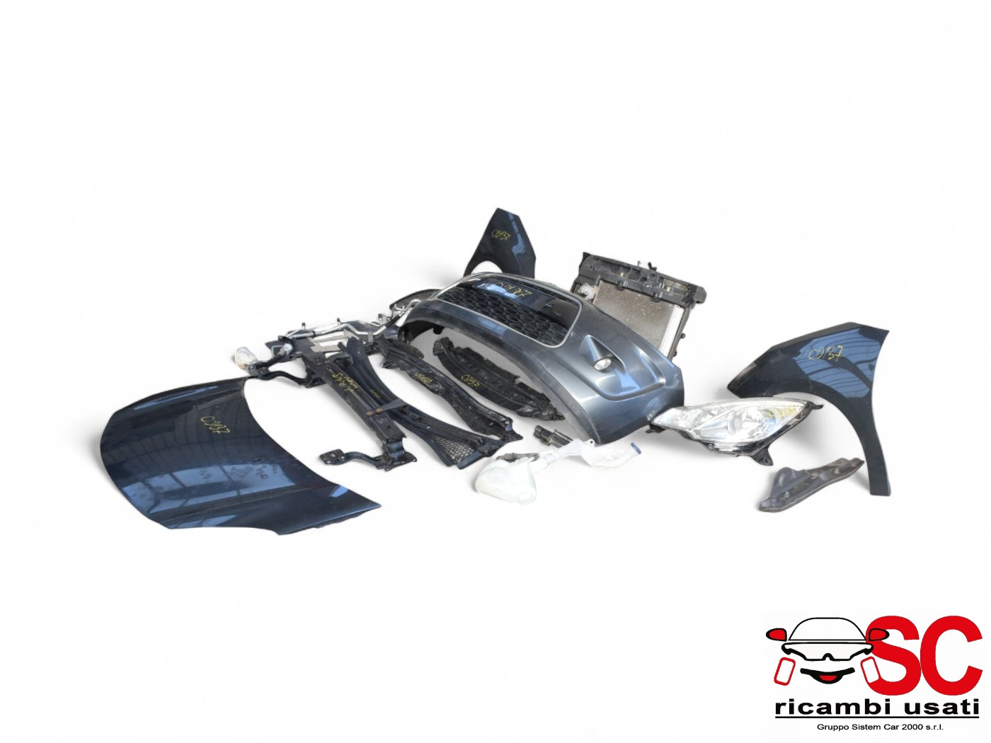 MUSATA COMPLETA + KIT RADIATORI CITROEN C3 2° Serie 1606930080 (05>10)