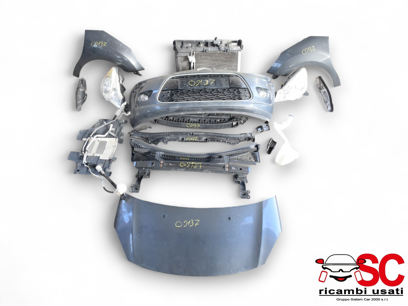 MUSATA COMPLETA + KIT RADIATORI CITROEN C3 2° Serie 1606930080 (05>10)