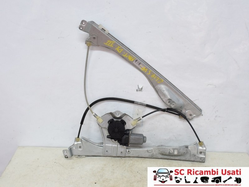 MOTORINO ALZAVETRO ANTERIORE DESTRA RENAULT Clio Serie Restyling 8200291147 (01>10)
