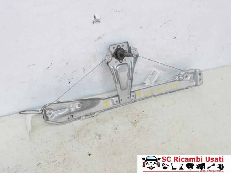 MECCANISMO ALZAVETRO POST. DX RENAULT Clio Serie Restyling 8200291155 (01>10)