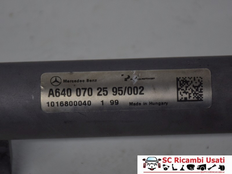 A6400702595 A6400702595 TUBO CARBURANTE MERCEDES Classe A W169 4° Serie diesel