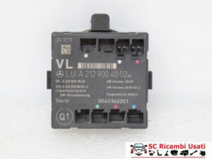 CENTRALINA PORTA SX GUIDA MERCEDES Classe C Berlina W204 2° Serie A2129004002 (11>)