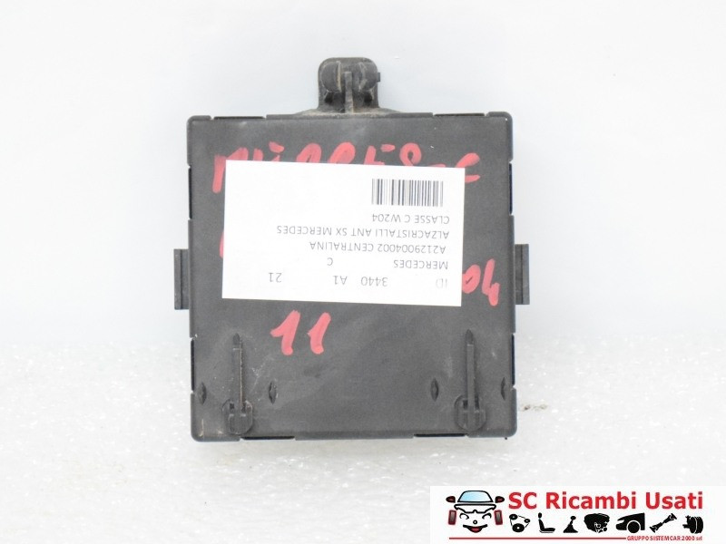 CENTRALINA PORTA SX GUIDA MERCEDES Classe C Berlina W204 2° Serie A2129004002 (11>)