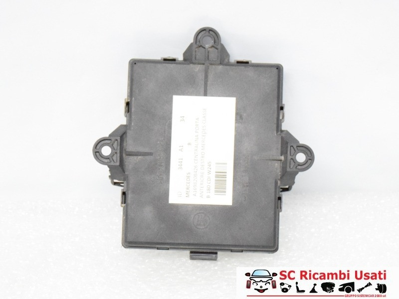 CENTRALINA PORTA DX PASSEGGERO MERCEDES Classe B W245 1° Serie A1698208426 (05>11)