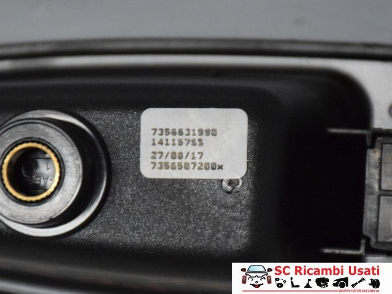 PULSANTE ALZAVETRO POSTERIORE SINISTRO FIAT 500 L Serie (351_352) 735555157 (12>)