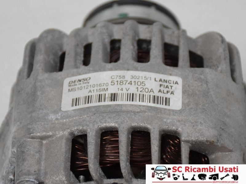 51874105 ALTERNATORE FIAT Panda 3° Serie benzina