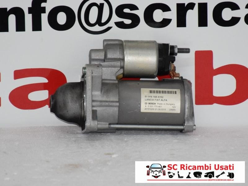 51916168 51916168 MOTORINO D' AVVIAMENTO FIAT Tipo Serie (357) Berlina benzina