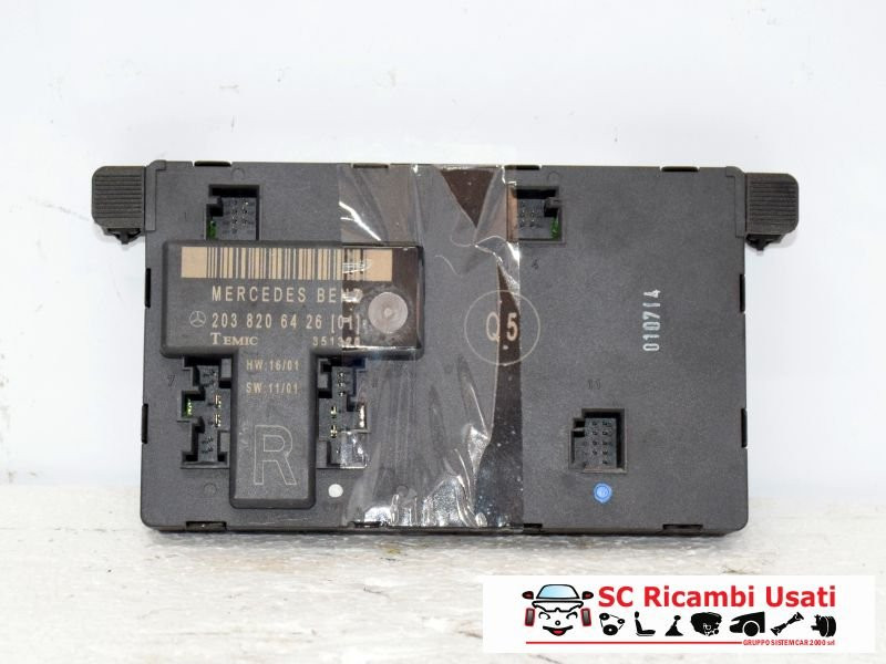 CENTRALINA PORTA DX PASSEGGERO MERCEDES Classe C Berlina W203 A2038206426 (00>04)
