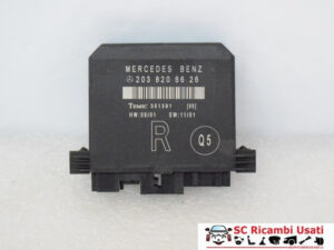 CENTRALINA PORTA POSTERIORE DX MERCEDES Classe C Berlina W203 A2038206626 (00>04)