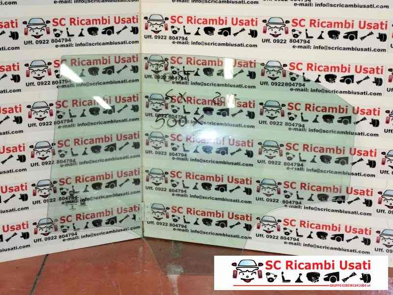 VETRO SCENDENTE POSTERIORE SINISTRO FIAT 500 X Serie (15>)