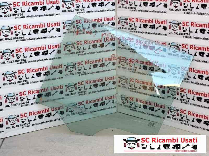 VETRO SCENDENTE POSTERIORE SINISTRO MERCEDES Classe C Berlina W204 2° Serie (11>)