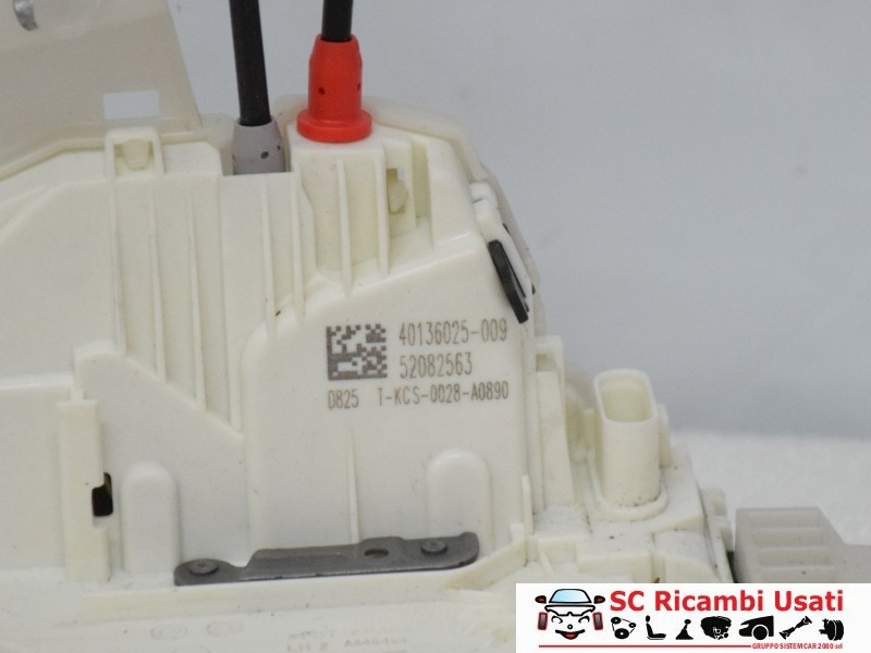 SERRATURA POSTERIORE SINISTRA FIAT 500 X Serie 52082563 (15>)