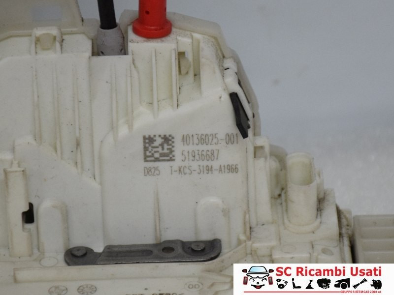 SERRATURA POSTERIORE SINISTRA FIAT 500 X Serie 51936687 (15>)