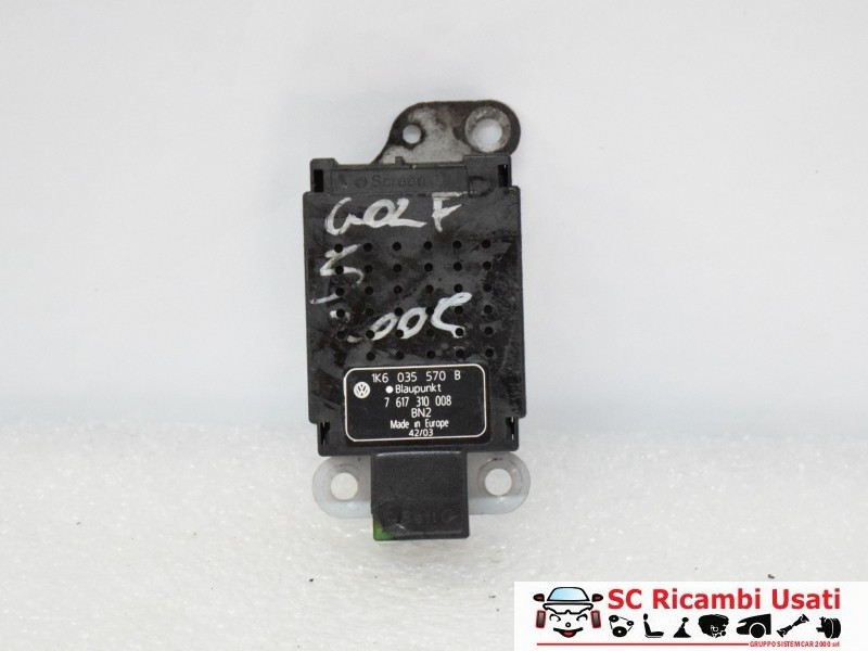 AMPLIFICATORE ANTENNA VOLKSWAGEN Golf 5 Berlina 1K6035570B (03>08)