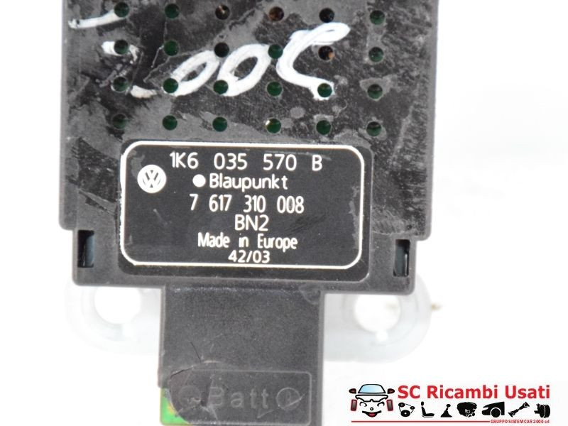 AMPLIFICATORE ANTENNA VOLKSWAGEN Golf 5 Berlina 1K6035570B (03>08)