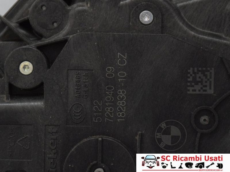 SERRATURA POSTERIORE DESTRA BMW X1 Serie (F48) 7281940 (15>)