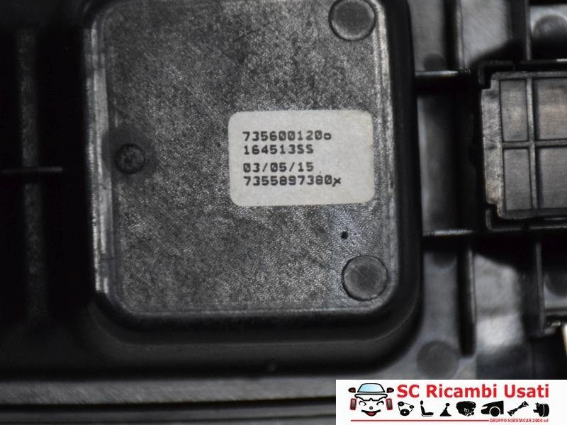 735600120 735600120 PULSANTE ALZAVETRO ANTERIORE DX FIAT 500 L Serie (351_352) diesel