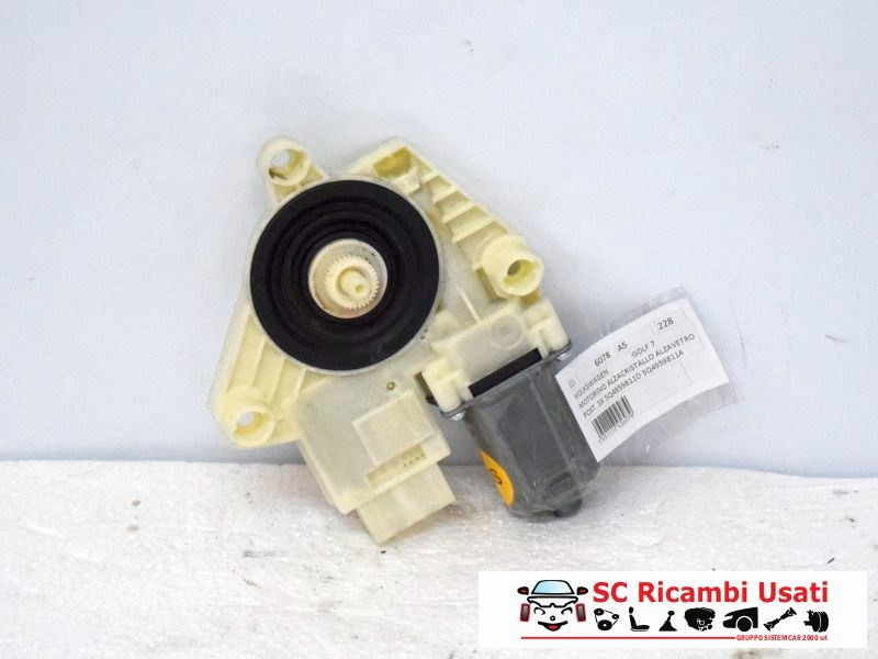 MECCANISMO ALZAVETRO POST. SX VOLKSWAGEN Golf 7 Berlina 5Q4959811D (12>)