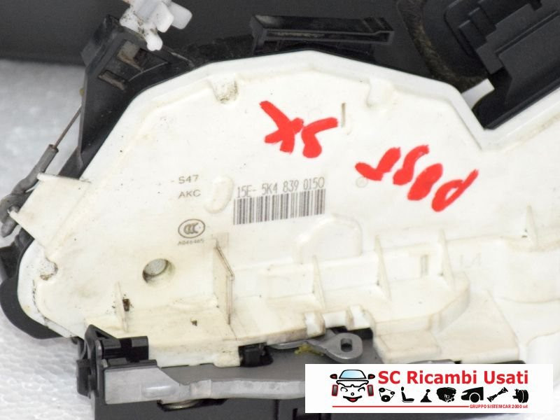 SERRATURA POSTERIORE SINISTRA VOLKSWAGEN Golf 7 Berlina 5K4839015R (12>)