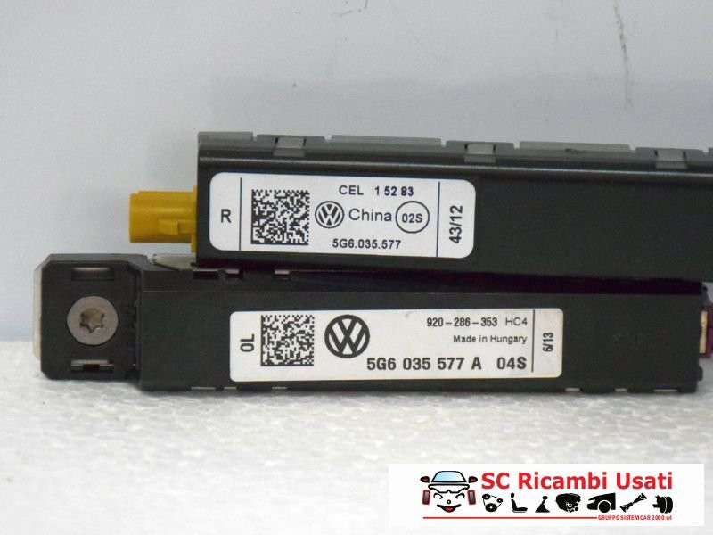 AMPLIFICATORE ANTENNA VOLKSWAGEN Golf 7 Berlina 5G6035577A (12>)