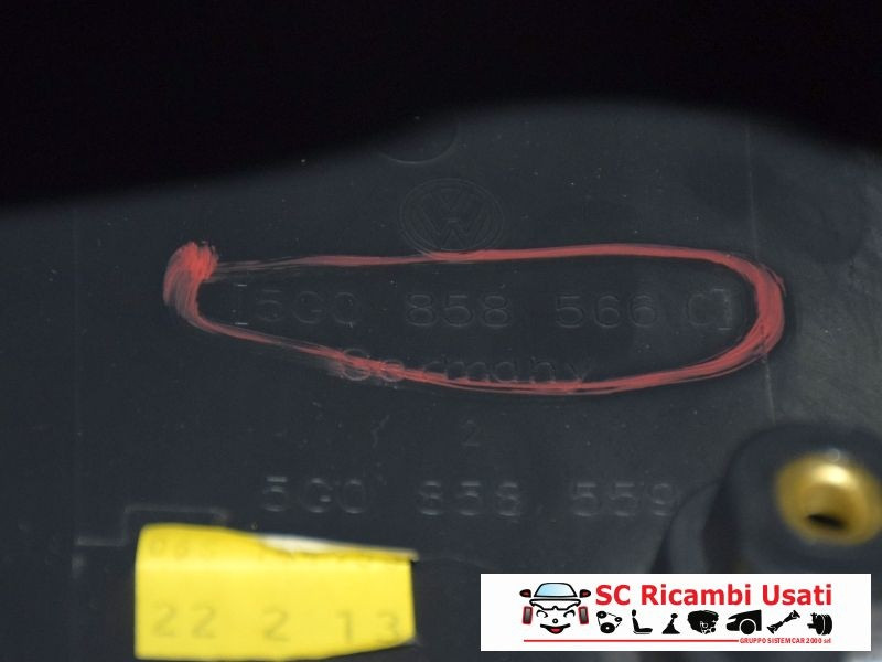 RIPARO PIANTONE STERZO VOLKSWAGEN Golf 7 Berlina 5G0858566C (12>)