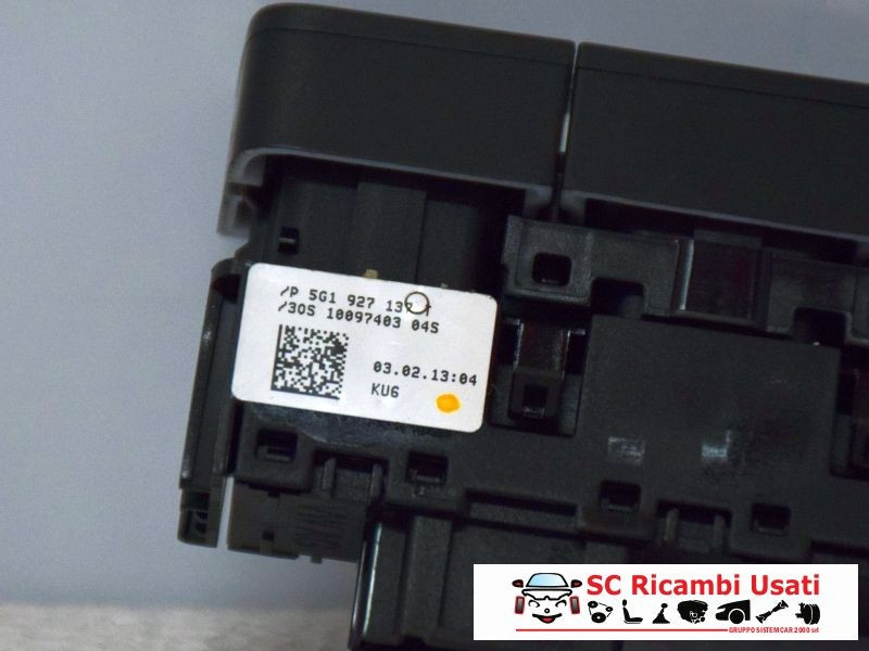 PULSANTE START E STOP VOLKSWAGEN Golf 7 Berlina 5G1927137 (12>)
