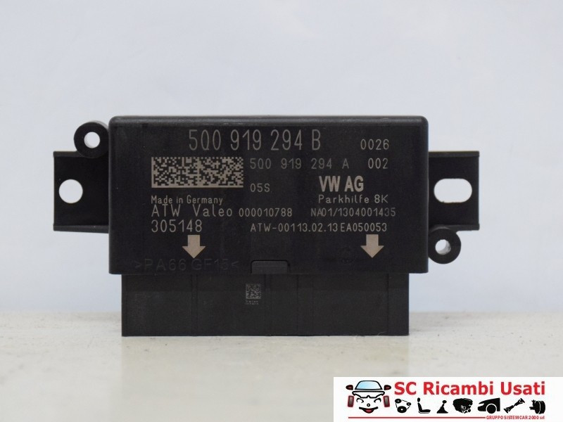 CENTRALINA SENSORI DI PARCHEGGIO VOLKSWAGEN Golf 7 Berlina 5Q0919294B (12>)