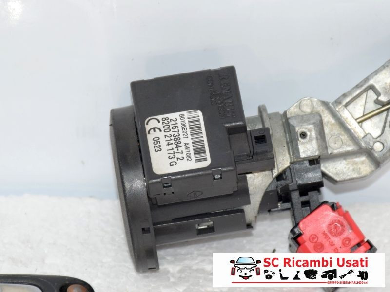 8200214173G 8200214173G BLOCCHETTO ACCENSIONE CON CHIAVE PIU RENAULT Clio Serie Restyling diesel