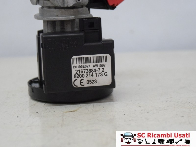 8200214173G 8200214173G BLOCCHETTO ACCENSIONE CON CHIAVE PIU RENAULT Clio Serie Restyling diesel