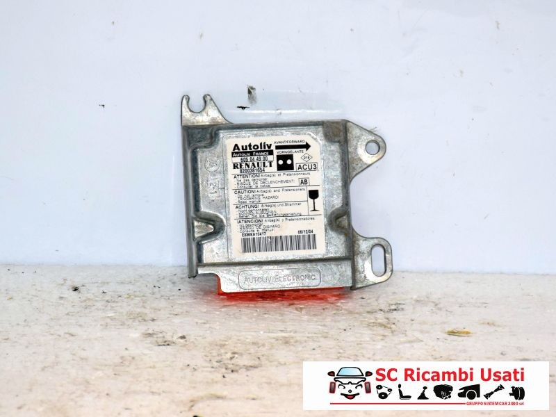 CENTRALINA AIRBAG RENAULT Kangoo 3° Serie 8200381654 (03>07)