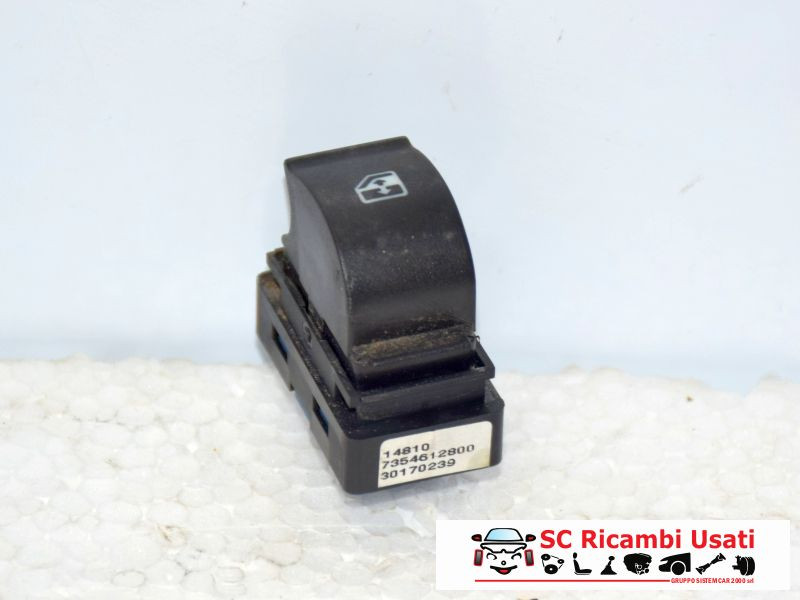 735461280 PULSANTE ALZAVETRO ANTERIORE DX FIAT Doblo Serie diesel