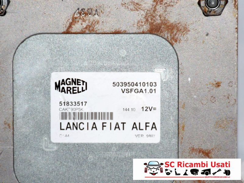 CENTRALINA AUTORADIO FIAT Doblo Serie 51833517 (09>15)